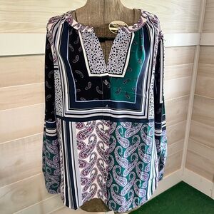 Beautiful and Taylor loft blouse women’s SZ L